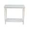 International Concepts Rectangle Portman Accent Table, 31 W, 14 L, 29 in H, Wood, Unfinished OT-43 - alternate 2